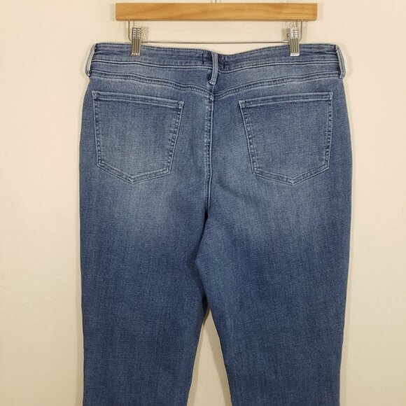 NYDJ LiftxTuck Technology Stretch Jeans Blue Size 14 - Picture 6 of 7